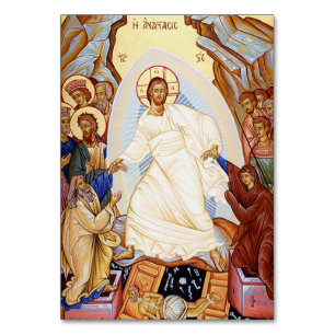 Orthodoxe icoon van de Anastasis Opstanding Kaart