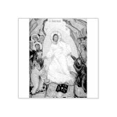 Orthodoxe icoon van de Anastasis opstanding Rubberstempel (Afrduk)