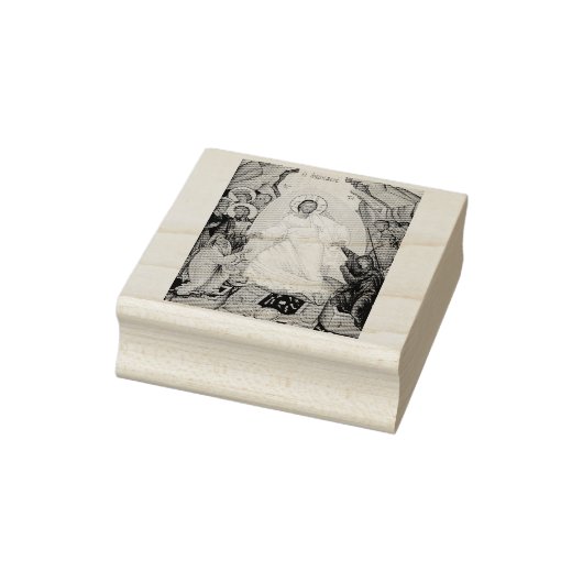 Orthodoxe icoon van de Anastasis opstanding Rubberstempel (Stempel)