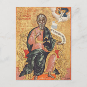 Orthodoxe icoon van de heilige Andreas de apostel Briefkaart