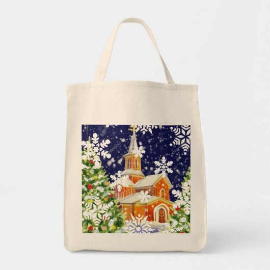 Orthodoxe kerst tote bag (Voorkant)