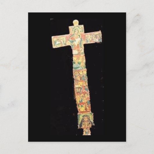 orthodoxe kruis briefkaart (Voorkant)