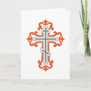 Orthodoxe kruis kaart