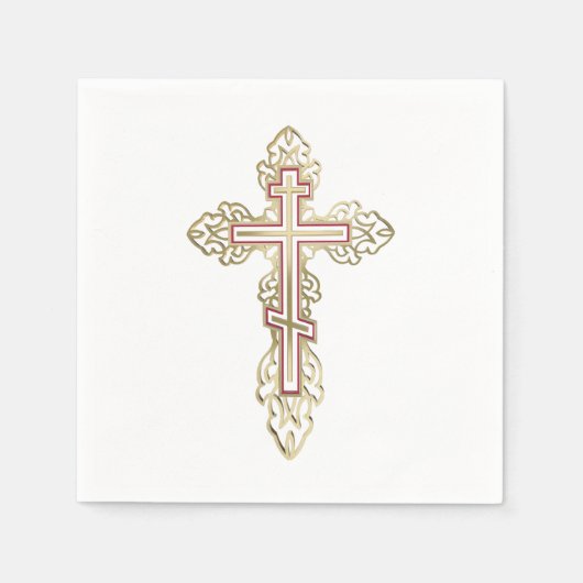 Orthodoxe kruis servet (Voorkant)