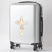 Orthodoxe kruis sticker (Koffer)