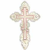 Orthodoxe kruis sticker (Voorkant)