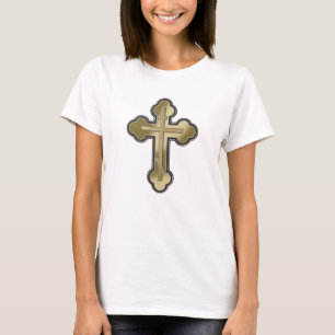 Orthodoxe kruis t-shirt