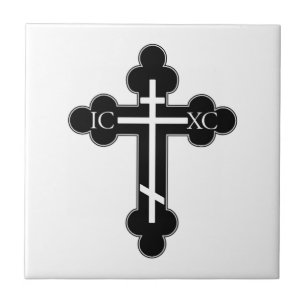 Orthodoxe kruis tegeltje
