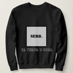 Orthodoxe kruissweatshirt trui