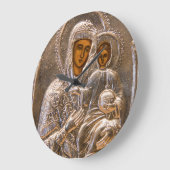 Orthodoxe pictogram grote klok (Hoek)