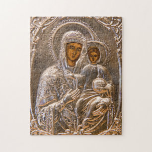Orthodoxe pictogram legpuzzel
