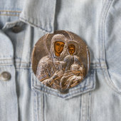 Orthodoxe pictogram ronde button 4,0 cm (In situ)