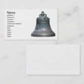 Orthodoxe Russische kerkbel Visitekaartje (Voorkant / Achterkant)