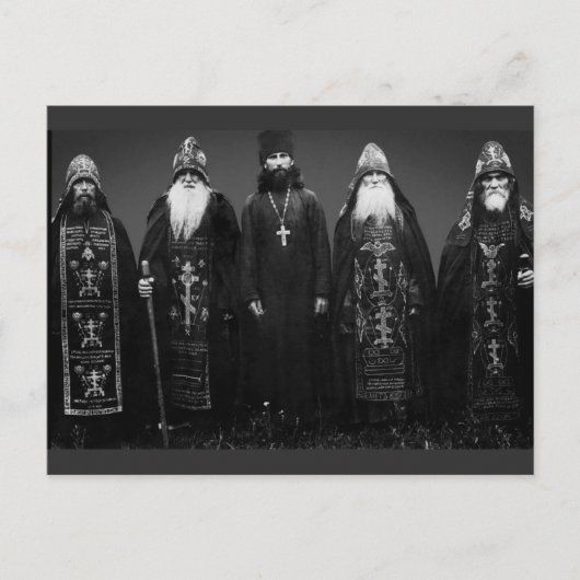 Orthodoxe Schemamonks Briefkaart (Voorkant)