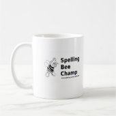 Orthographe Bee Champ Mug (Gauche)