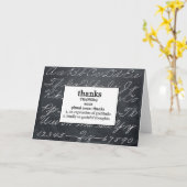 Orthographe Bee Merci Cartes (Fleur jaune)