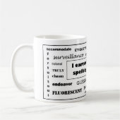 Orthographe de la tasse de récompense (Gauche)