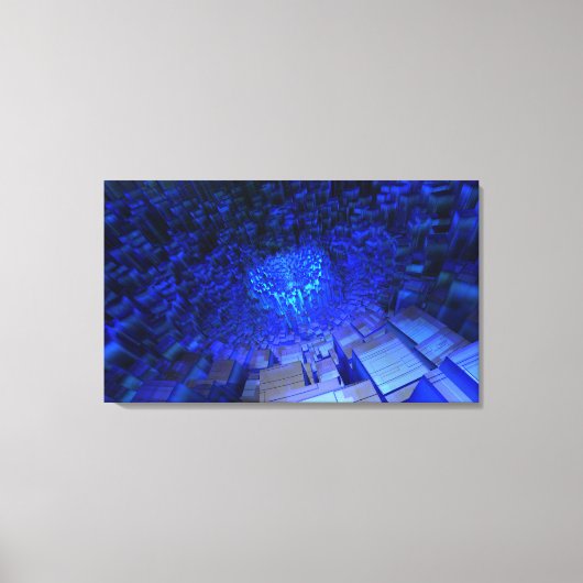 Orthohedron Canvas Afdruk (Voorkant)