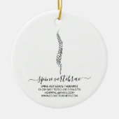 Orthopedic doctor Chiropractic Keramisch Ornament (Voorkant)