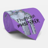 Orthopedisch arts chirurg Stropdas Paars (Opgerold)