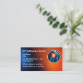 Orthopedisch Arts Kantoor Visitekaartjes (Staand voorkant)