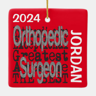 Orthopedisch chirurg Extraordinaire CUSTOM Keramisch Ornament