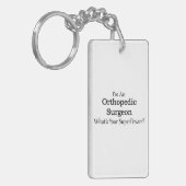 Orthopedisch chirurg sleutelhanger (Voorkant Links)