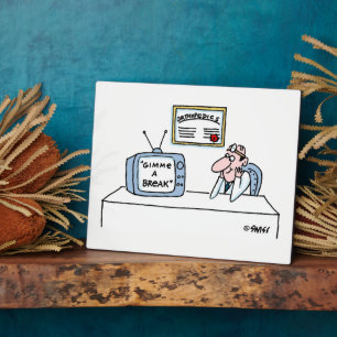 Orthopedisch chirurgische Cartoon Funny Kantoor Fotoplaat