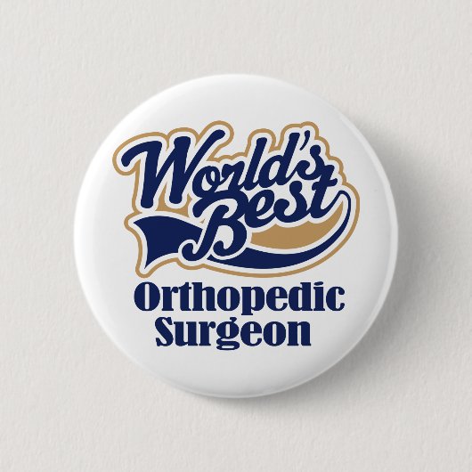 Orthopedisch chirurgische Gift Ronde Button 5,7 Cm (Voorkant)