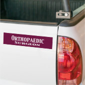 Orthopedisch chirurgische Giften Bumpersticker (Op Truck)