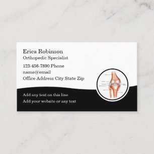 Orthopedisch Specialist Medische Visitekaartjes