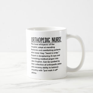 Orthopedisch verpleegkundige koffiemok