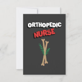 orthopedisch verpleegster bedankkaart