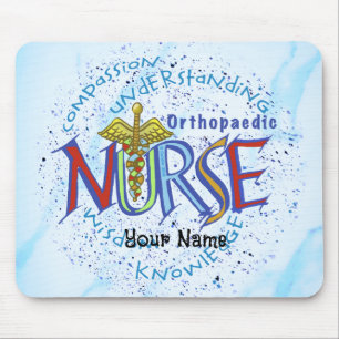 Orthopedisch Verpleegster Motto custom verpleegkun Muismat