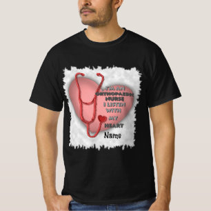 Orthopedisch Verpleegster Red Heart T-shirt