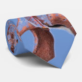 Orthopedische chirurg heupgewricht blauw stropdas (Opgerold)