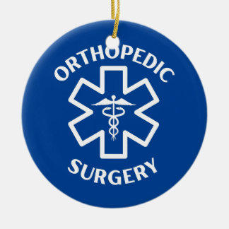 Orthopedische chirurgie Doctor Nurse Medical Caduc Keramisch Ornament
