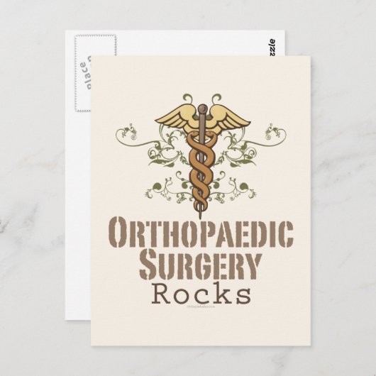Orthopedische chirurgie Rocks Briefkaart (Voorkant / Achterkant)