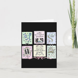 Orthopedische verpleegster Ortho Crew Stempel Orth Kaart
