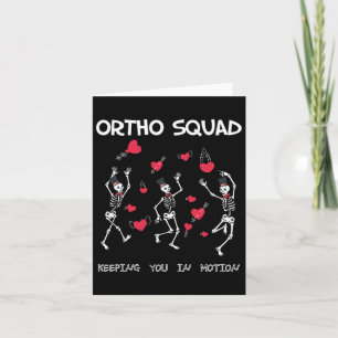 Ortopedische Grappige Valentijn - Orto Squad Skele Kaart