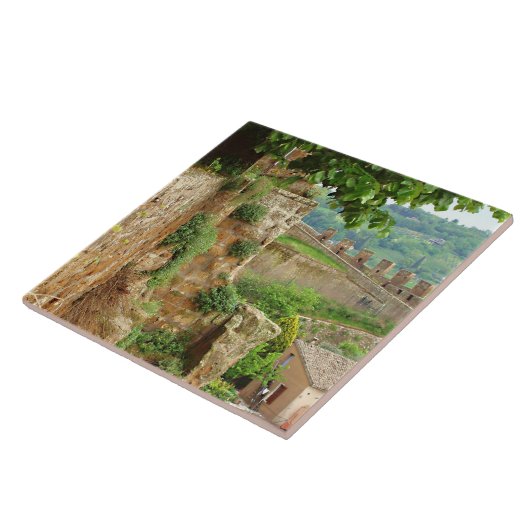 Orvieto Battlement Tegeltje (Zijkant)