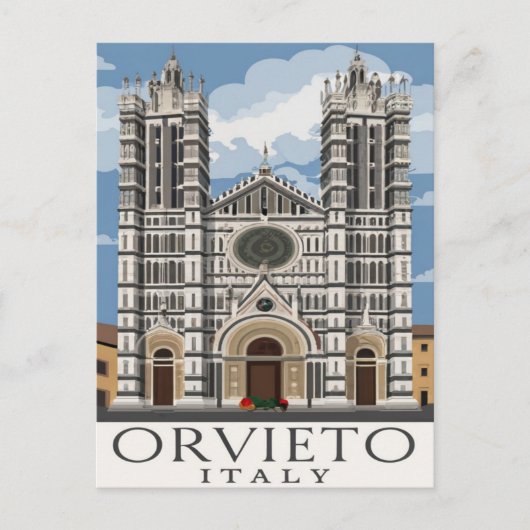 Orvieto, Italië Briefkaart (Voorkant)