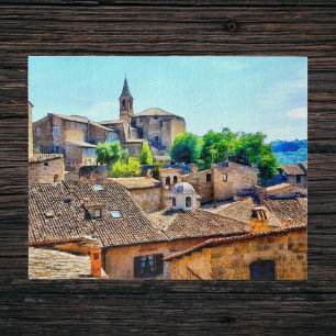 Orvieto Italy Hillside Legpuzzel