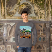 Orvieto Italy Hillside with Orvieto Text T-shirt