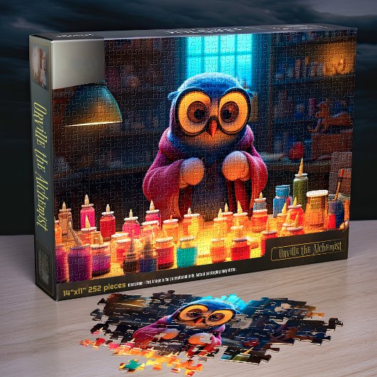 Orville l'alchimiste. Puzzle 14x11" 252