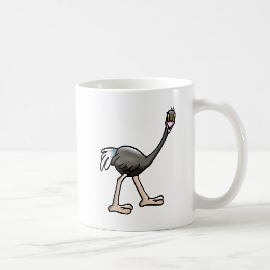Orville Ostrich Koffiemok (Rechts)