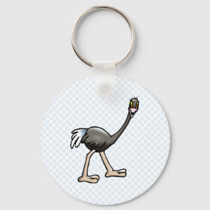 Orville Ostrich Sleutelhanger