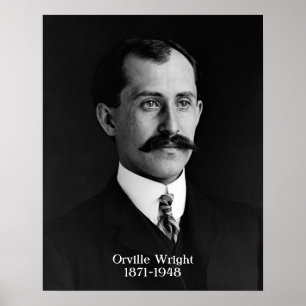 Orville Wright poster 16 x 20 inch