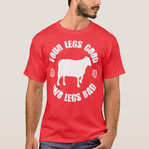 Orwell Dier Boerderij Vier poten Goed Twee poten S T-shirt