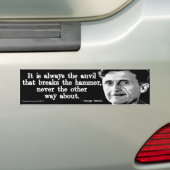 Orwell le Sticker pare-chocs Anvil (En voiture)